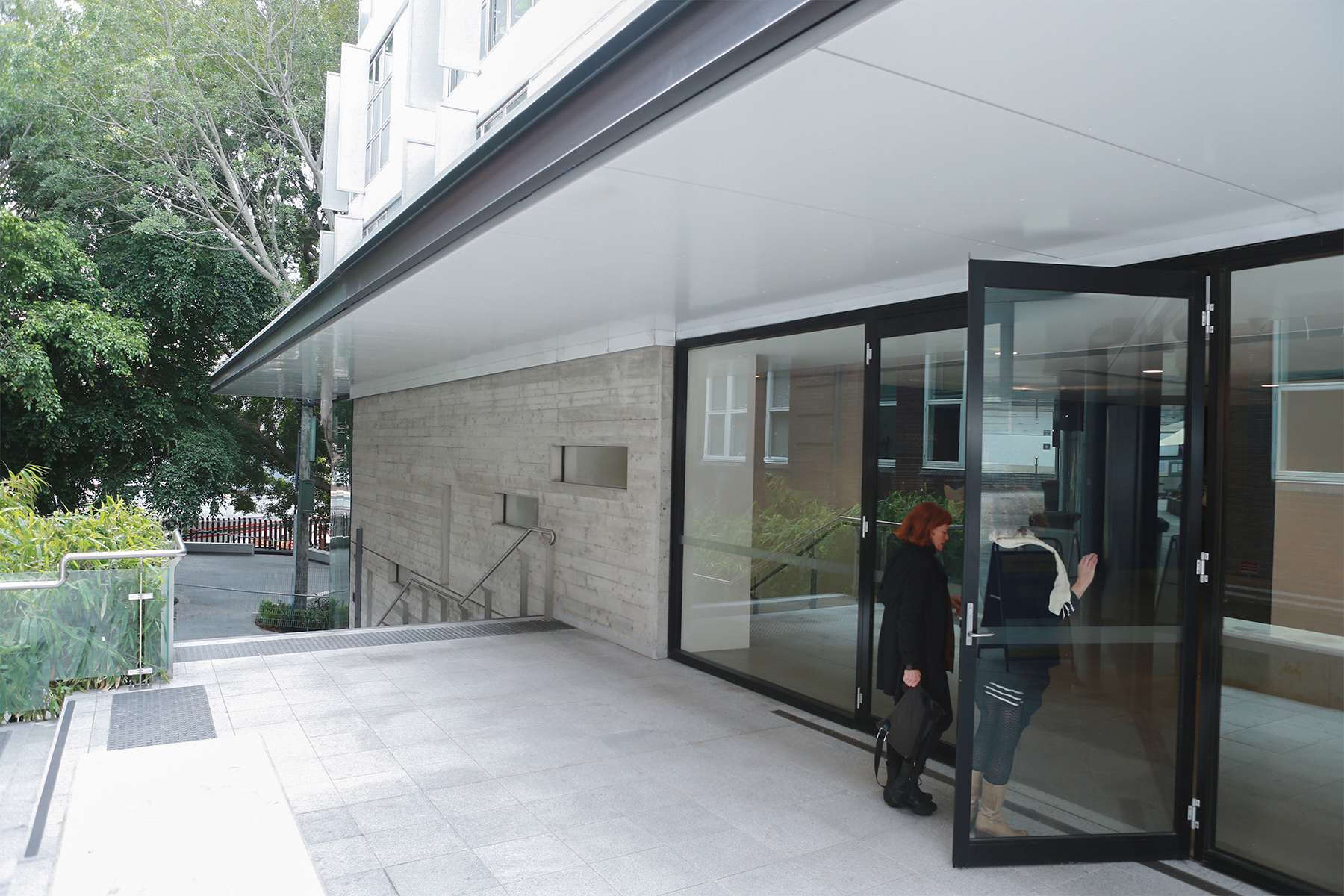 Courtyard Entry