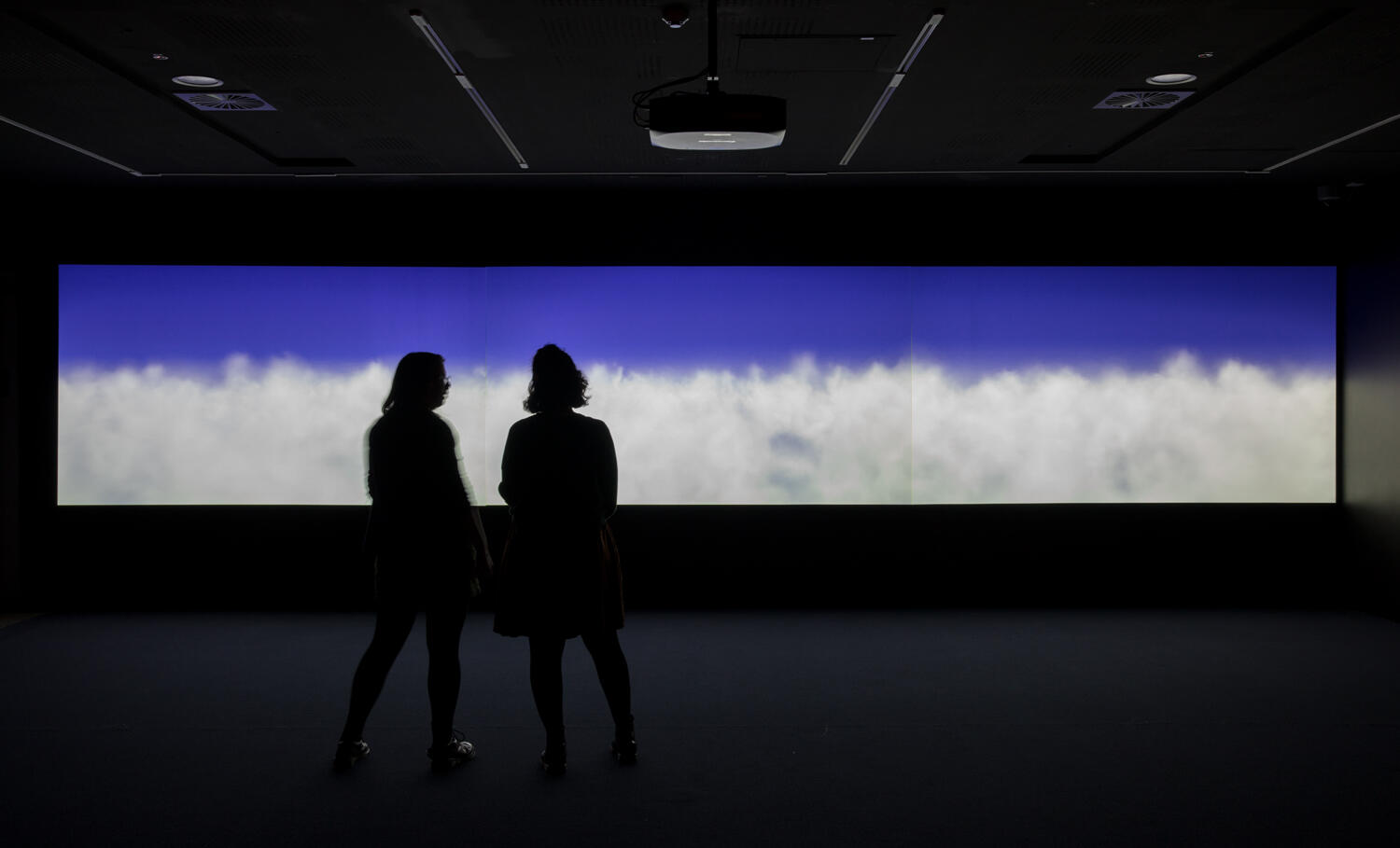 Installation view of Grant Stevens, Sky 2016.