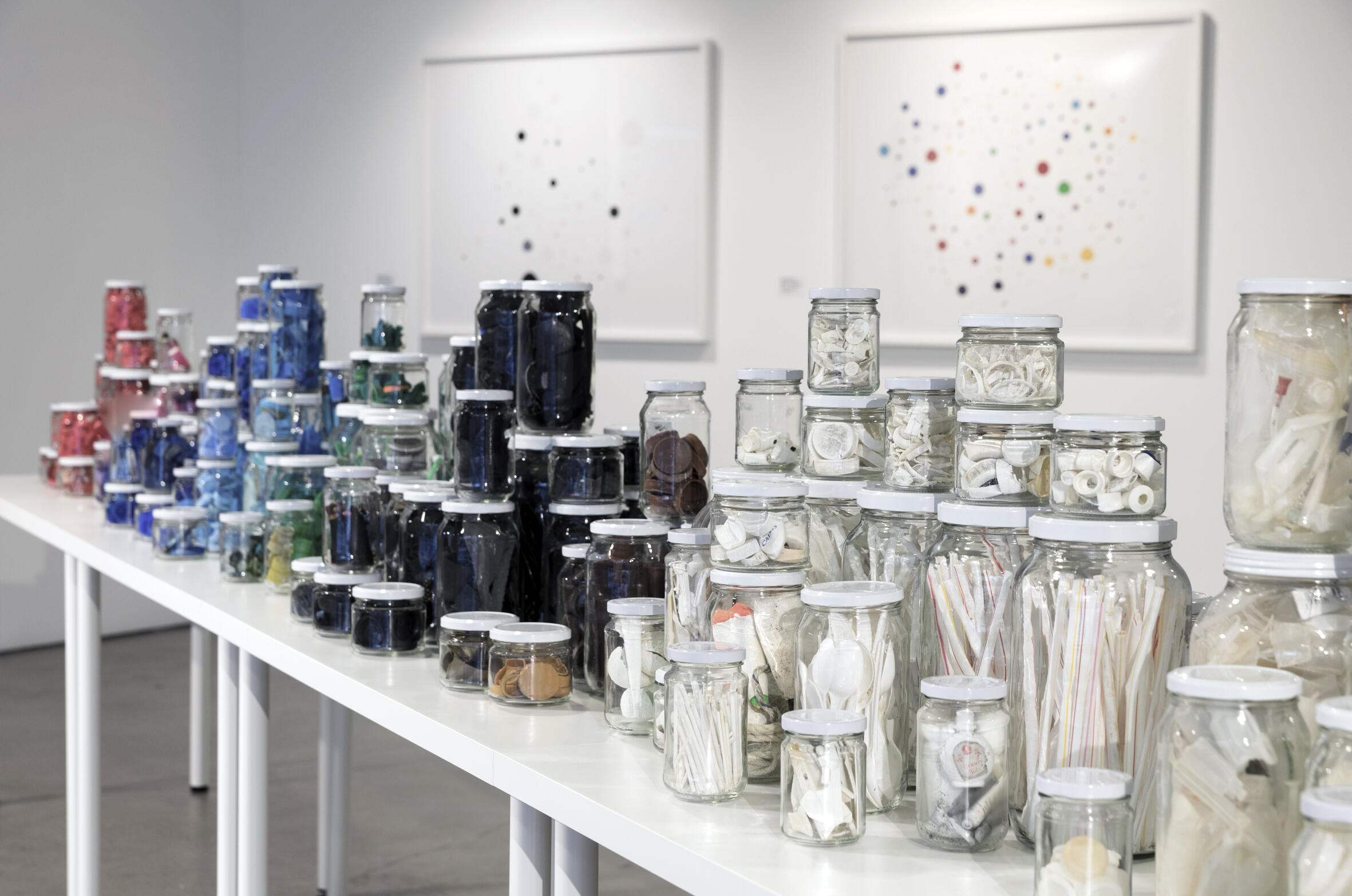 Installation view, 'Rachel Honnery: The Plastosystem' UNSW Galleries, 2018.