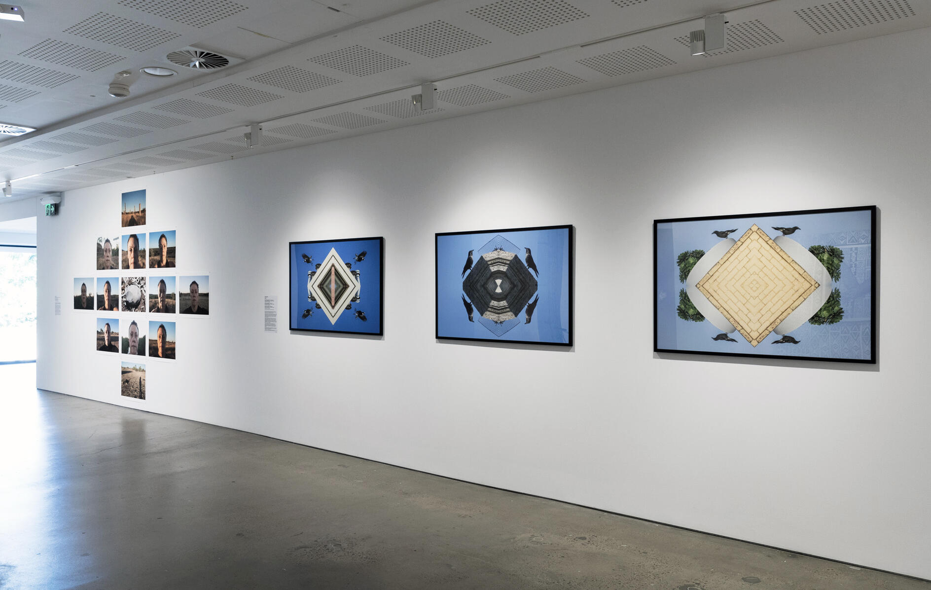 Installation view, 'Tell: Contemporary Indigenous Photography', UNSW Galleries, 2018. 