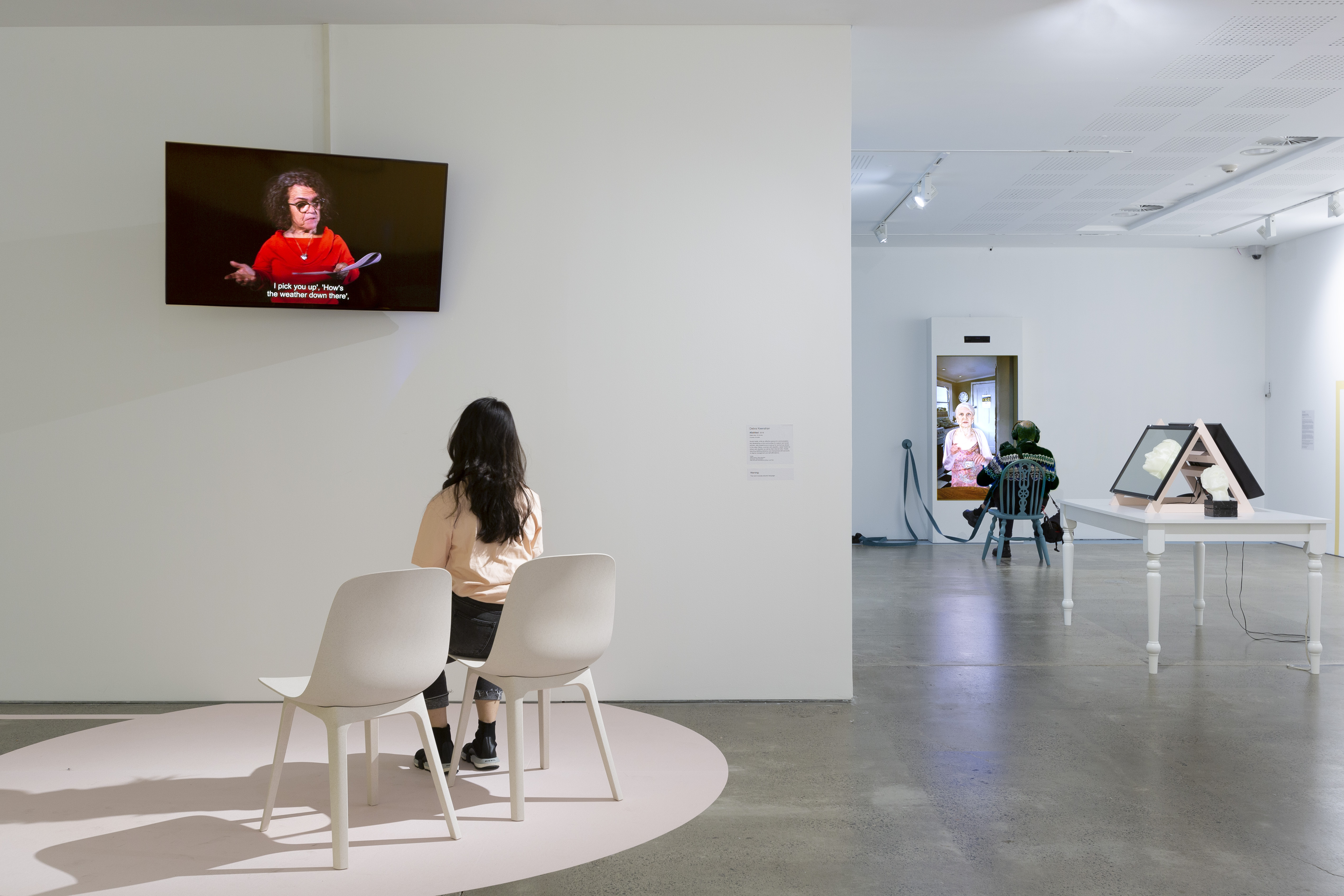 Installation view, 'The Empathy Clinic'
