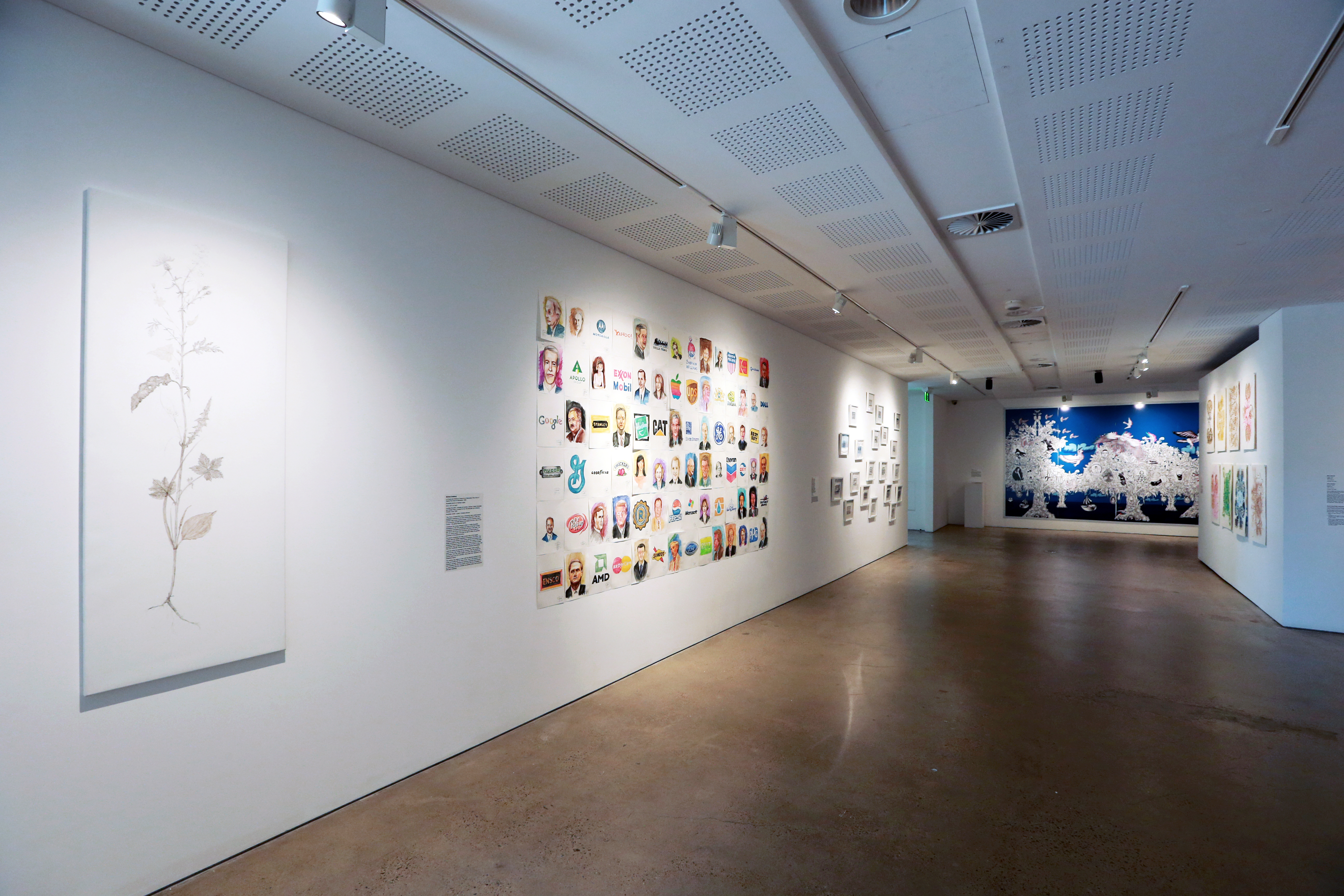Installation view, 'Quo Vadis: The Last Drawing Show', UNSW Galleries, 2014. Photograph: Britta Campion 