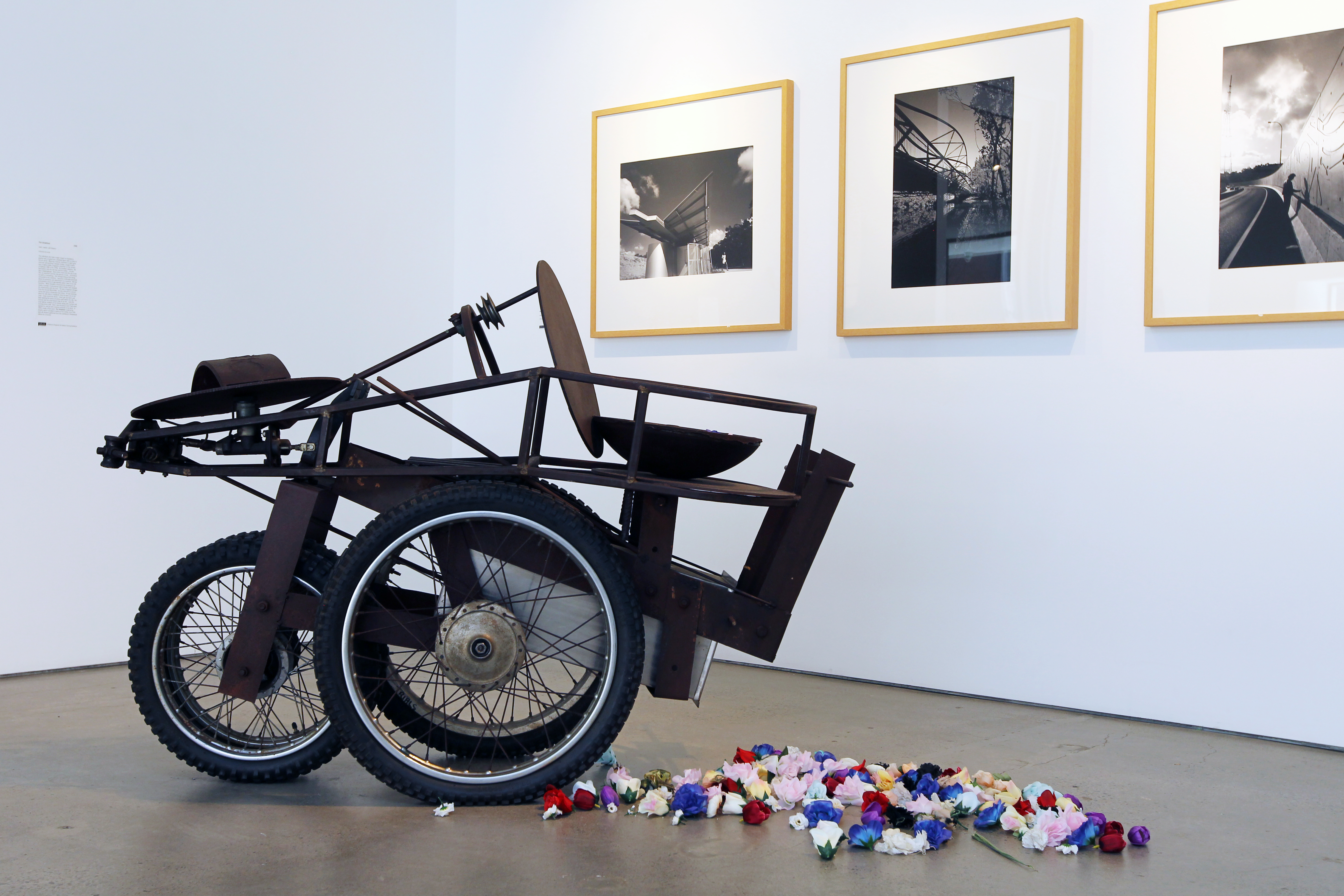 Installation view, 'Refiguring Dystopia: RRichard Goodwin 1991-2012'. UNSW Galleries, 2014. Photograph: Britta Campion