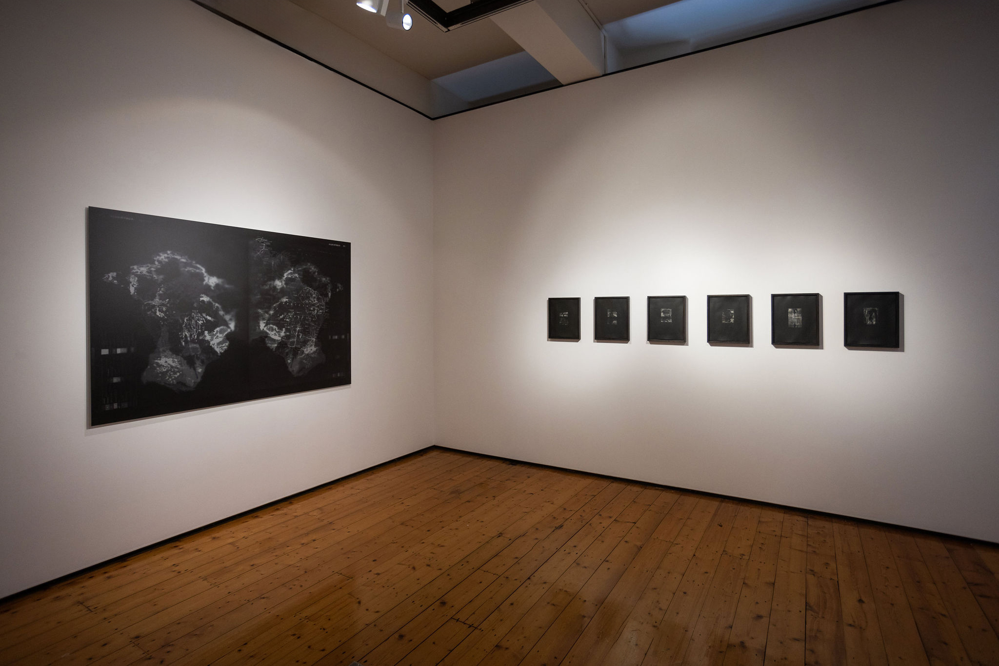 Installation view, 'Izabela Pluta: Nihilartikel' at Watt Space Gallery 2022. Image courtesy of Ben Adams