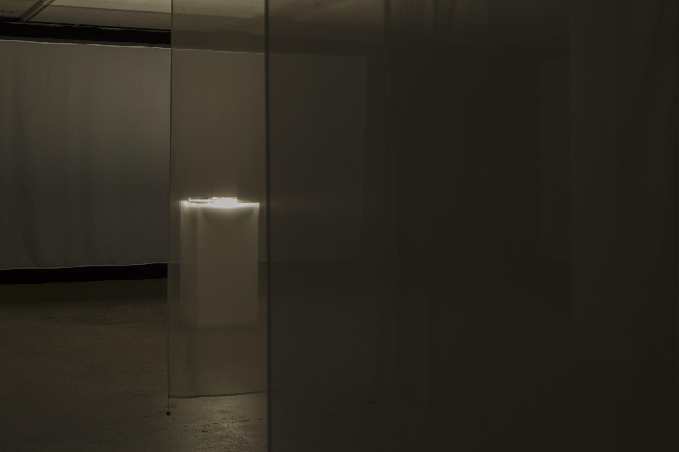Installation view, 'Bronwen Williams: In-audibility, In-visibility'  UNSW Galleries, 2018.