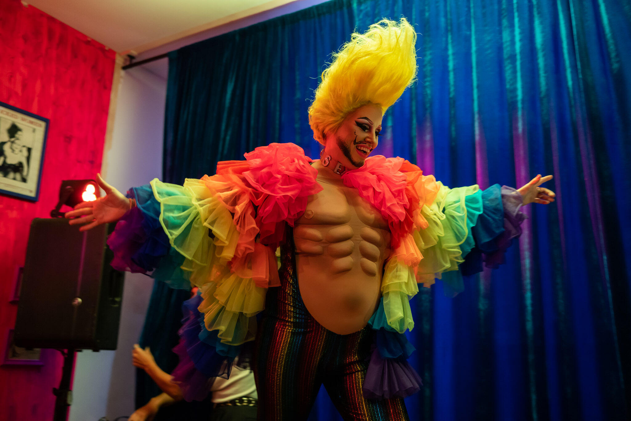 Dyke Decadence: Finissage Party for 'Eulogy for the Dyke Bar' at the National Art School Café, 2023. Photography: Anna Kucera.