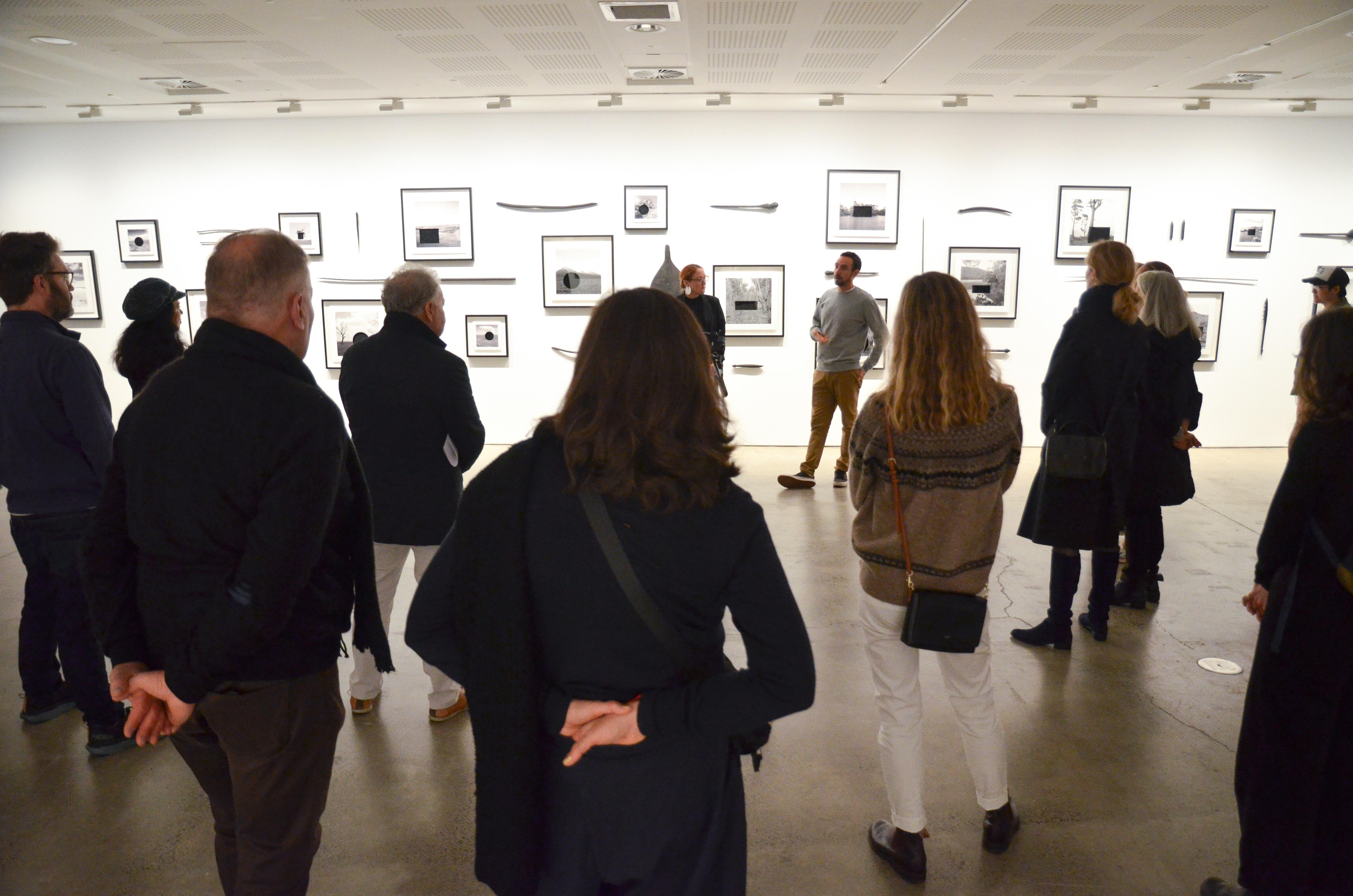 In-Conversation: James Tylor & Leigh Robb for 'James Tylor: Turrangka... in the shadows' at UNSW Galleries, 2023.
