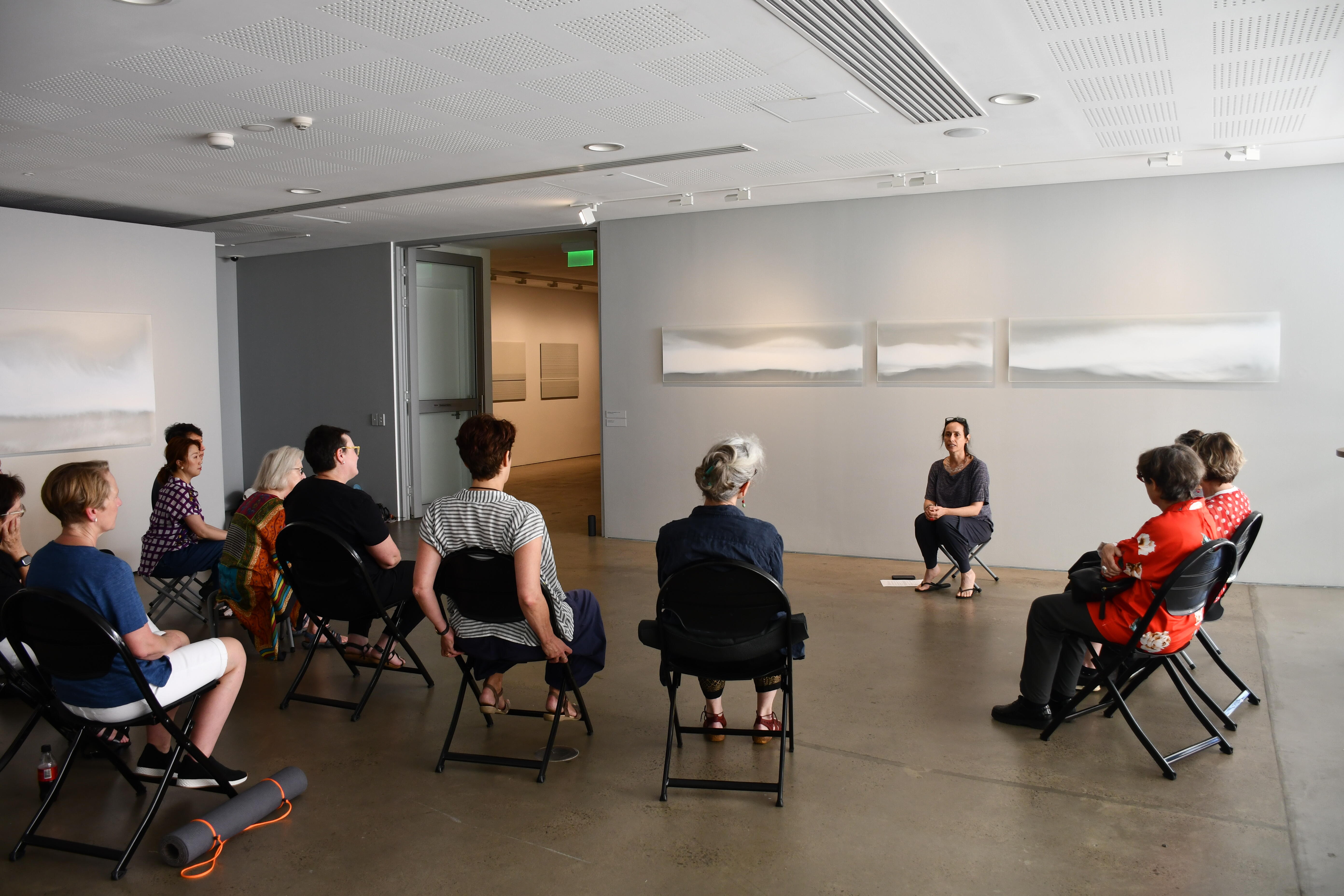 Moving : Still – A Visual Meditative Sound Experience at UNSW Galleries, 2023. 