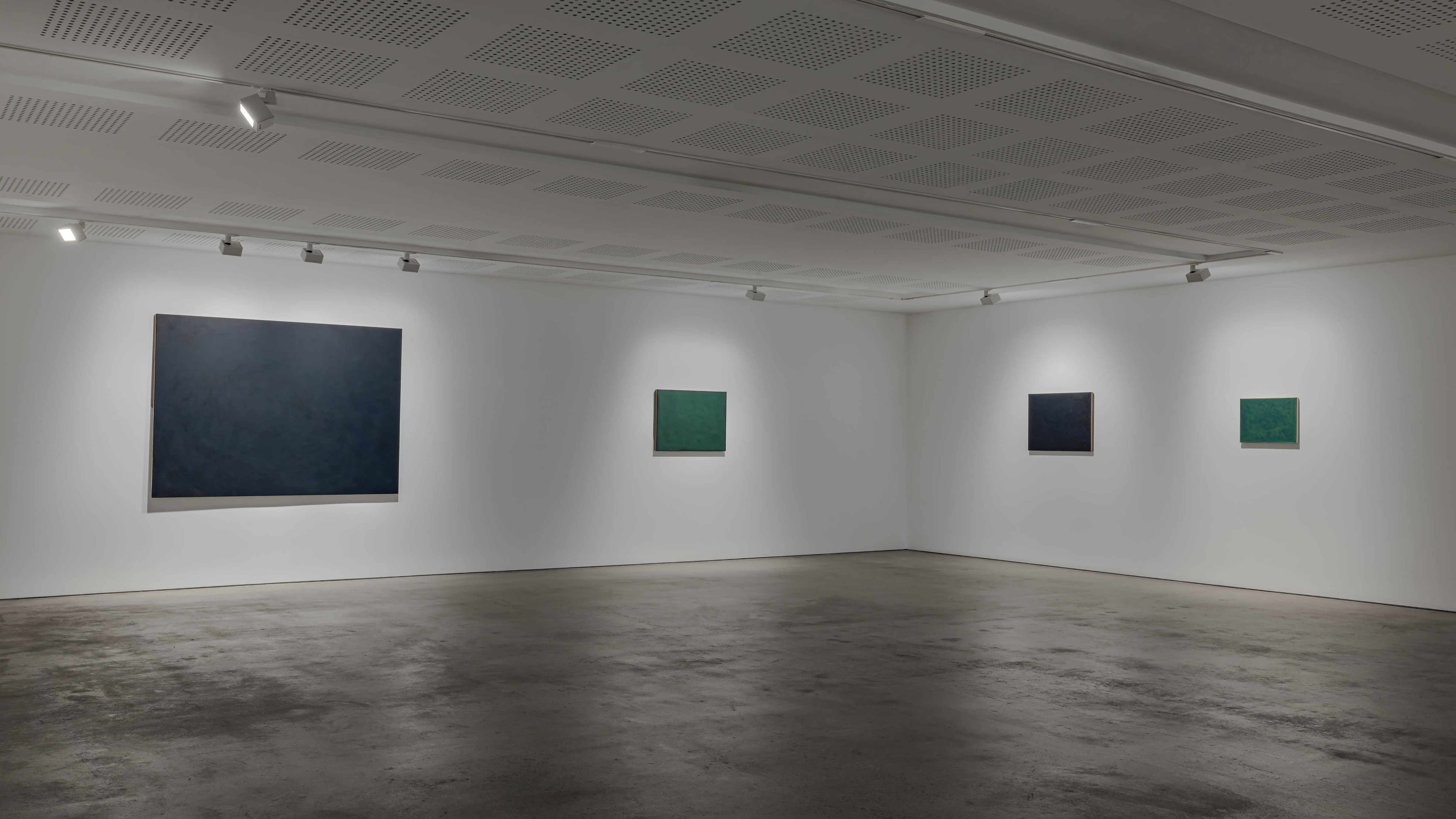Installation view, 'Emma Fielden: The Sky Swallowed a Stone'