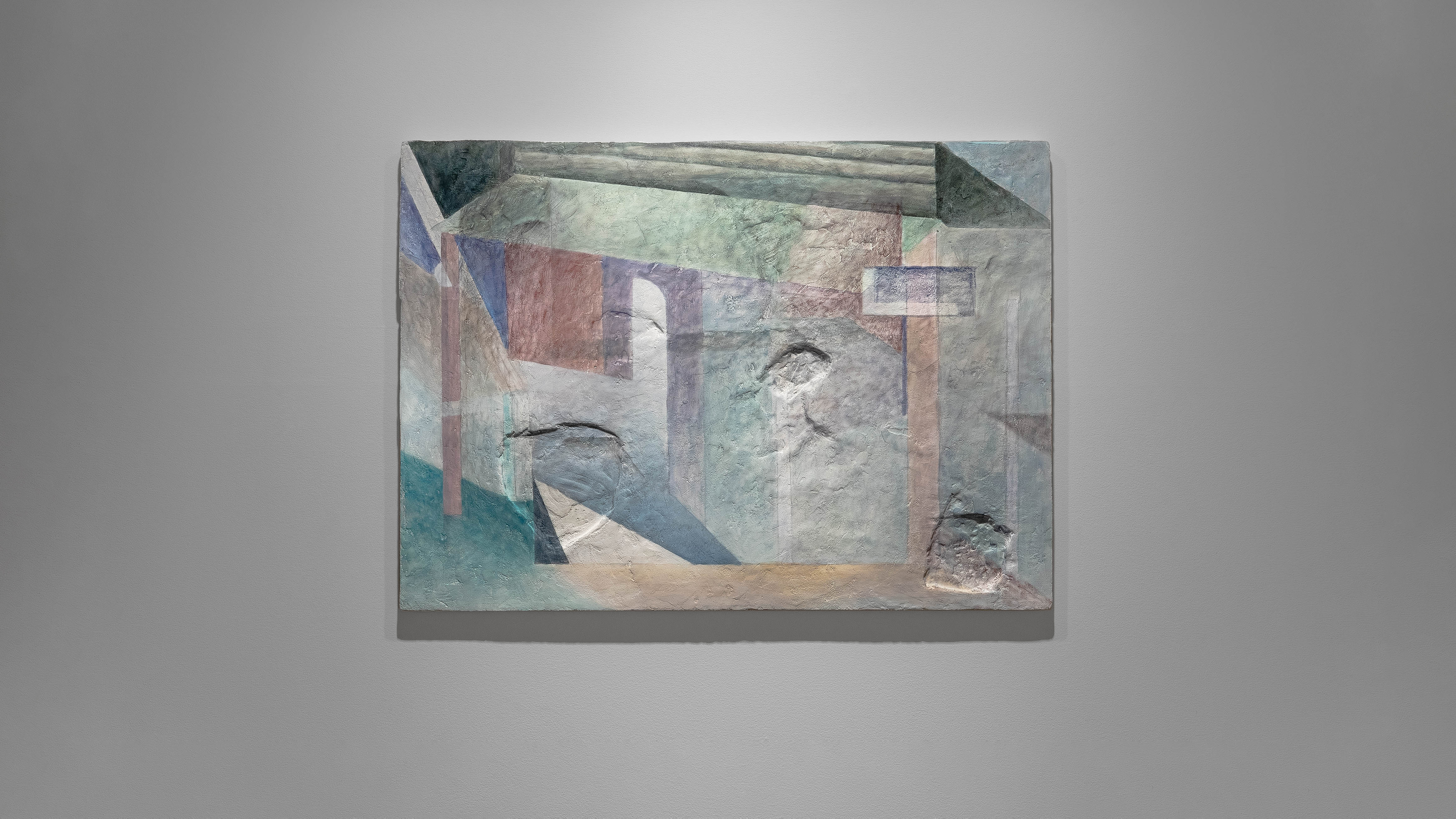 Installation view of 'Mason Kimber: A Caressing Gaze'