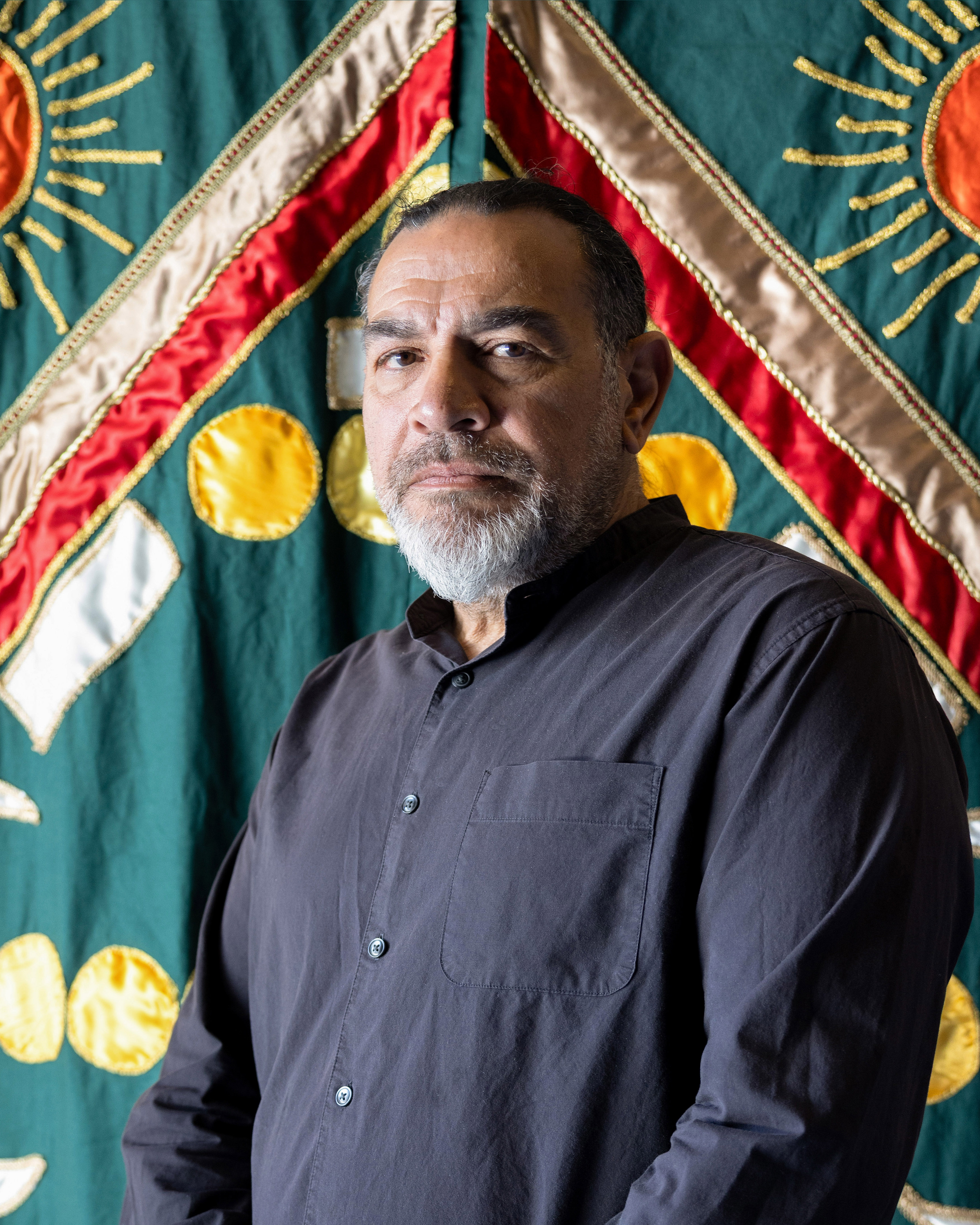 Portrait of artist Khaled Sabsabi