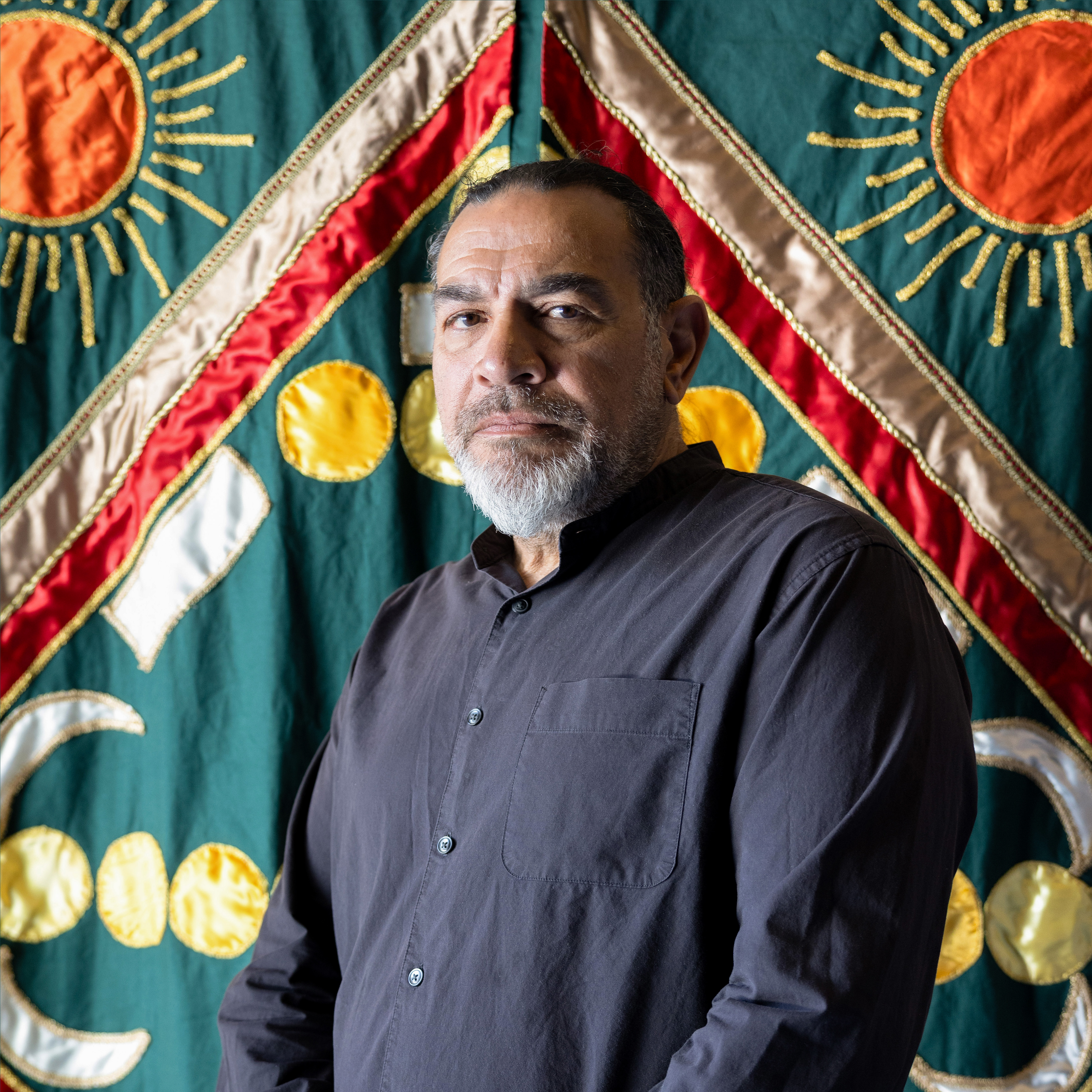 Portrait of artist Khaled Sabsabi