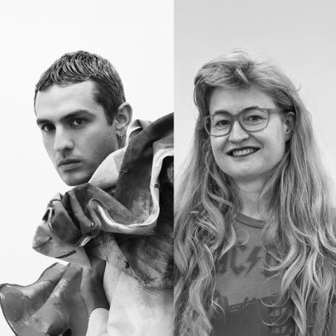 Portrait of Jordan Gogos and Nell