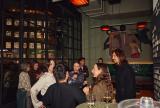 People talking in Ace Hotel