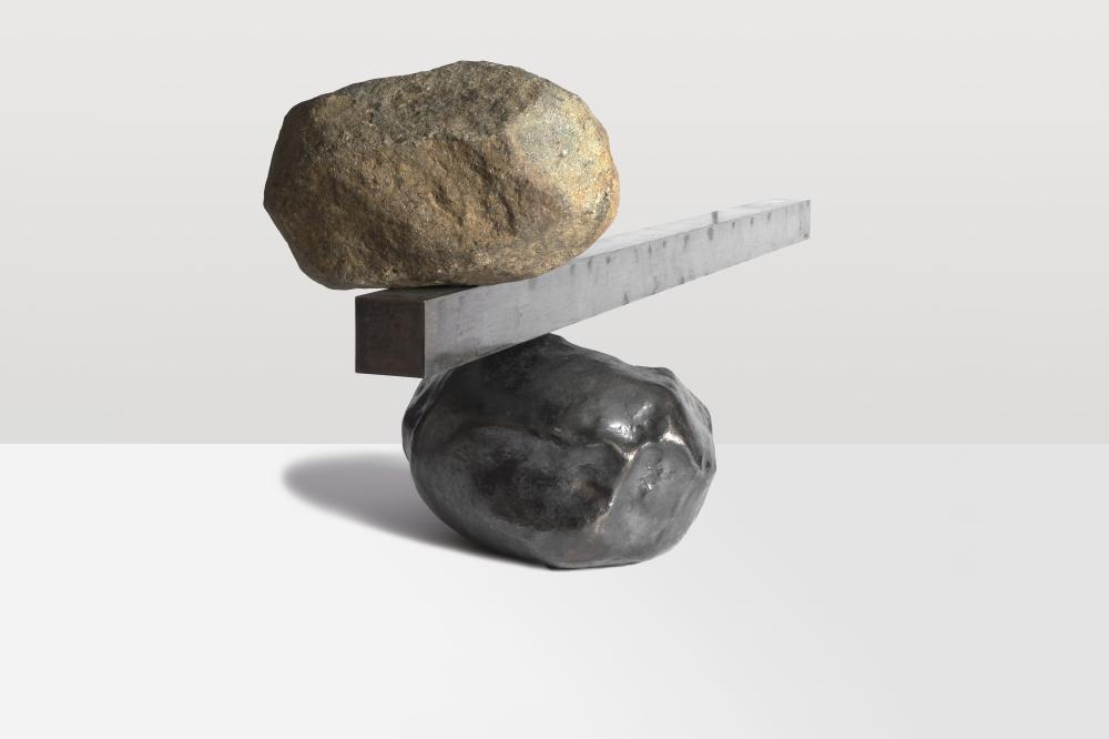 Kensuke Todo, Two rocks sitting 2018.