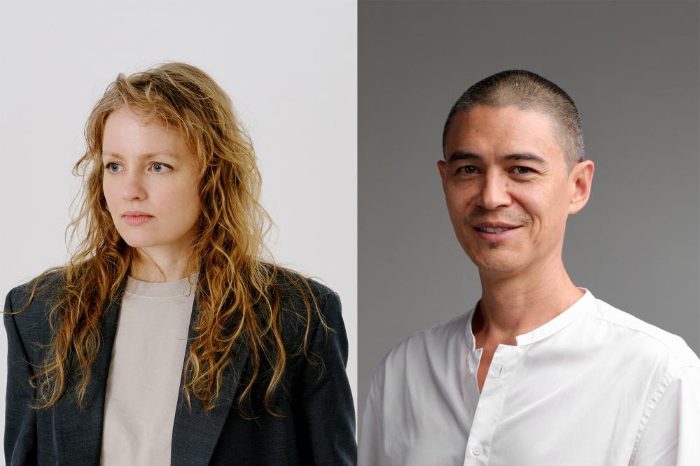 Portraits of Stefanie Hessler and David Teh
