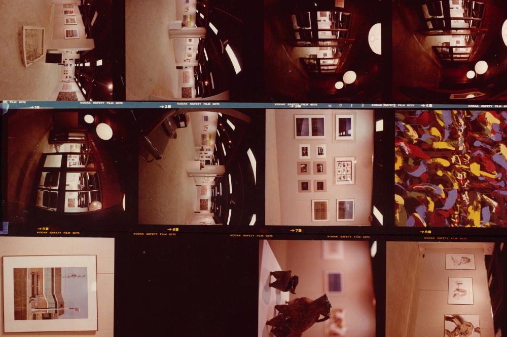 35mm film contact sheet