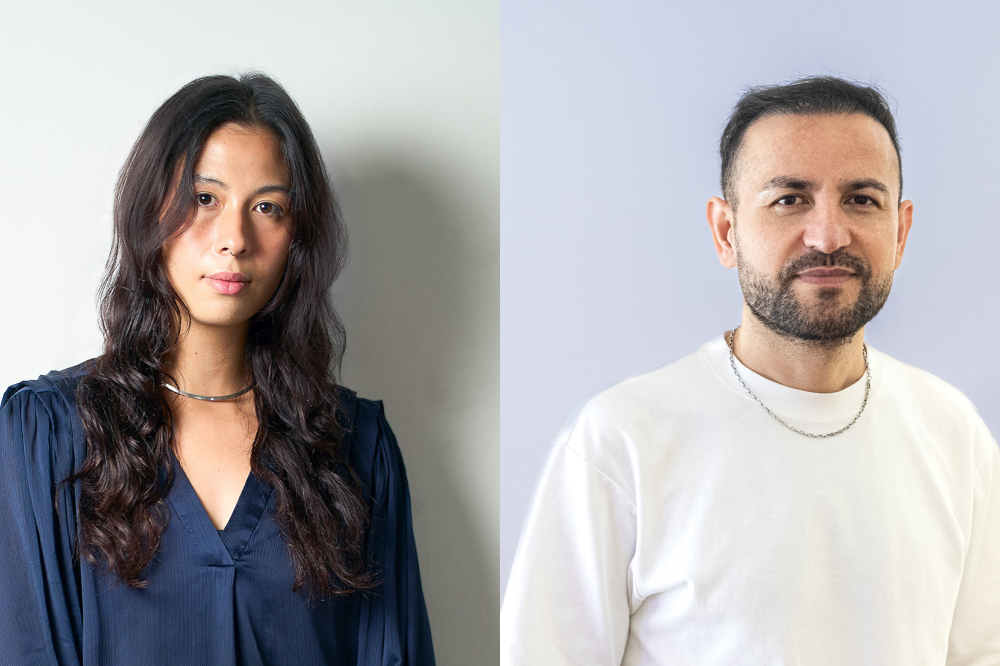 Portrait of Natalie Sasi Organ and Elyas Alavi